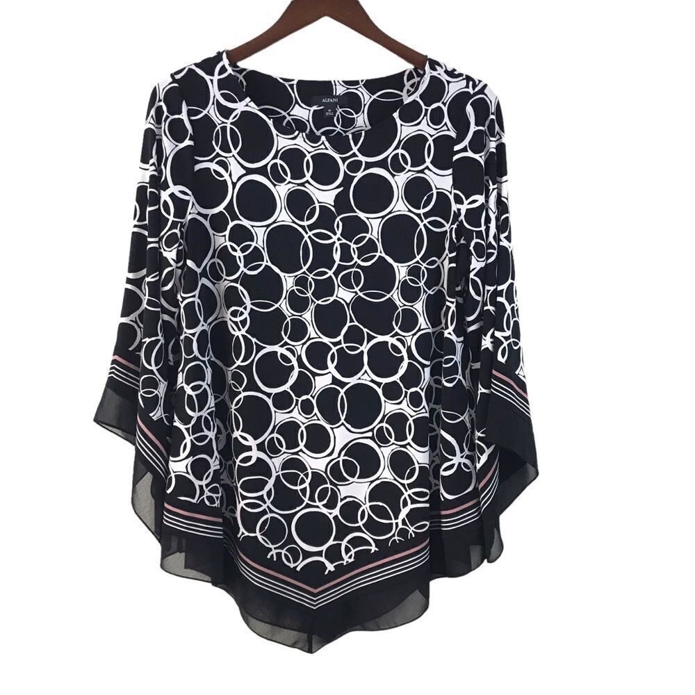 Alfani loose fit blouse